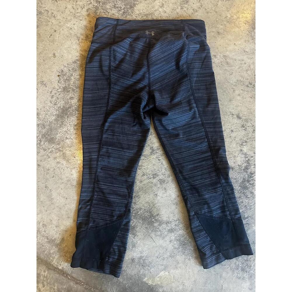 Under Armour Women's Black Striped Leggings XS